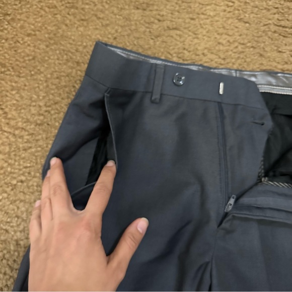 Vitarelli men’s grey 100% viscose dress pants size 31 - Picture 6 of 13